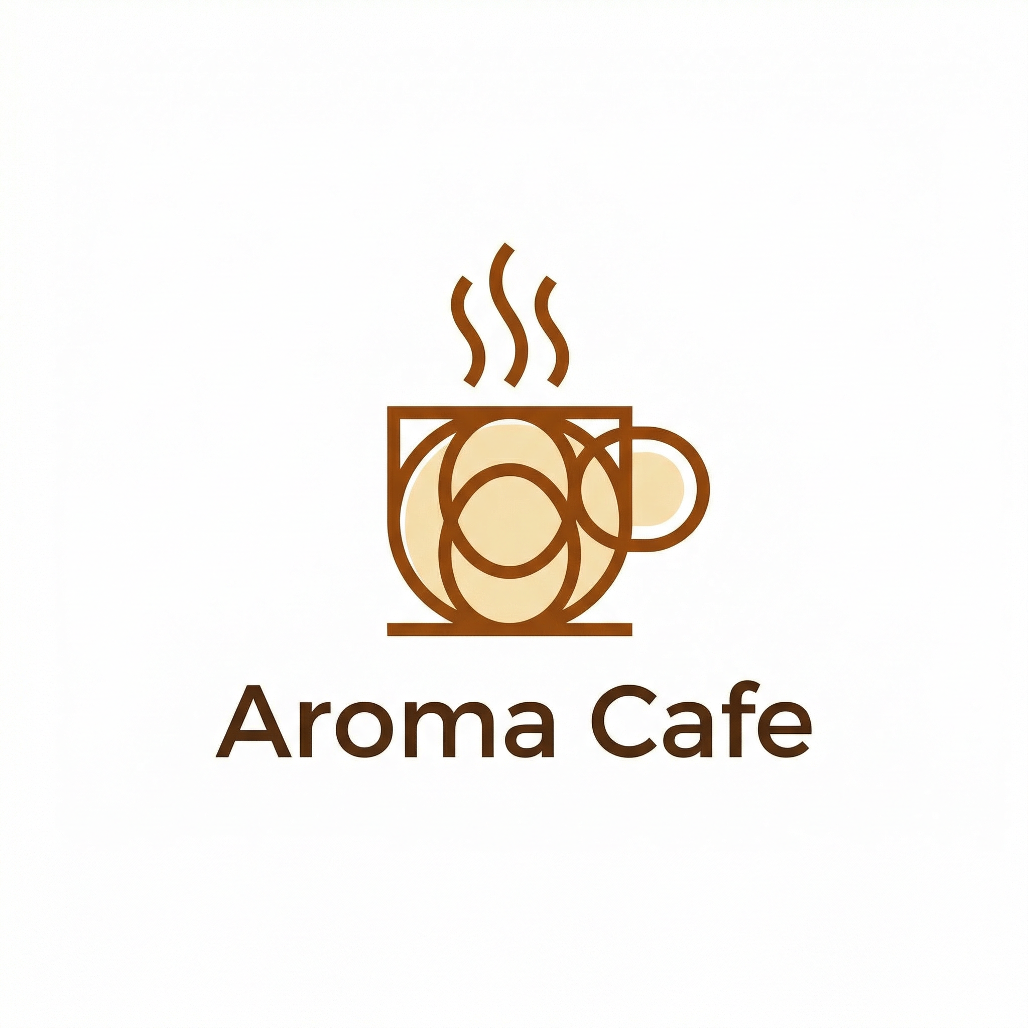 Aroma Cafe ロゴデザイン