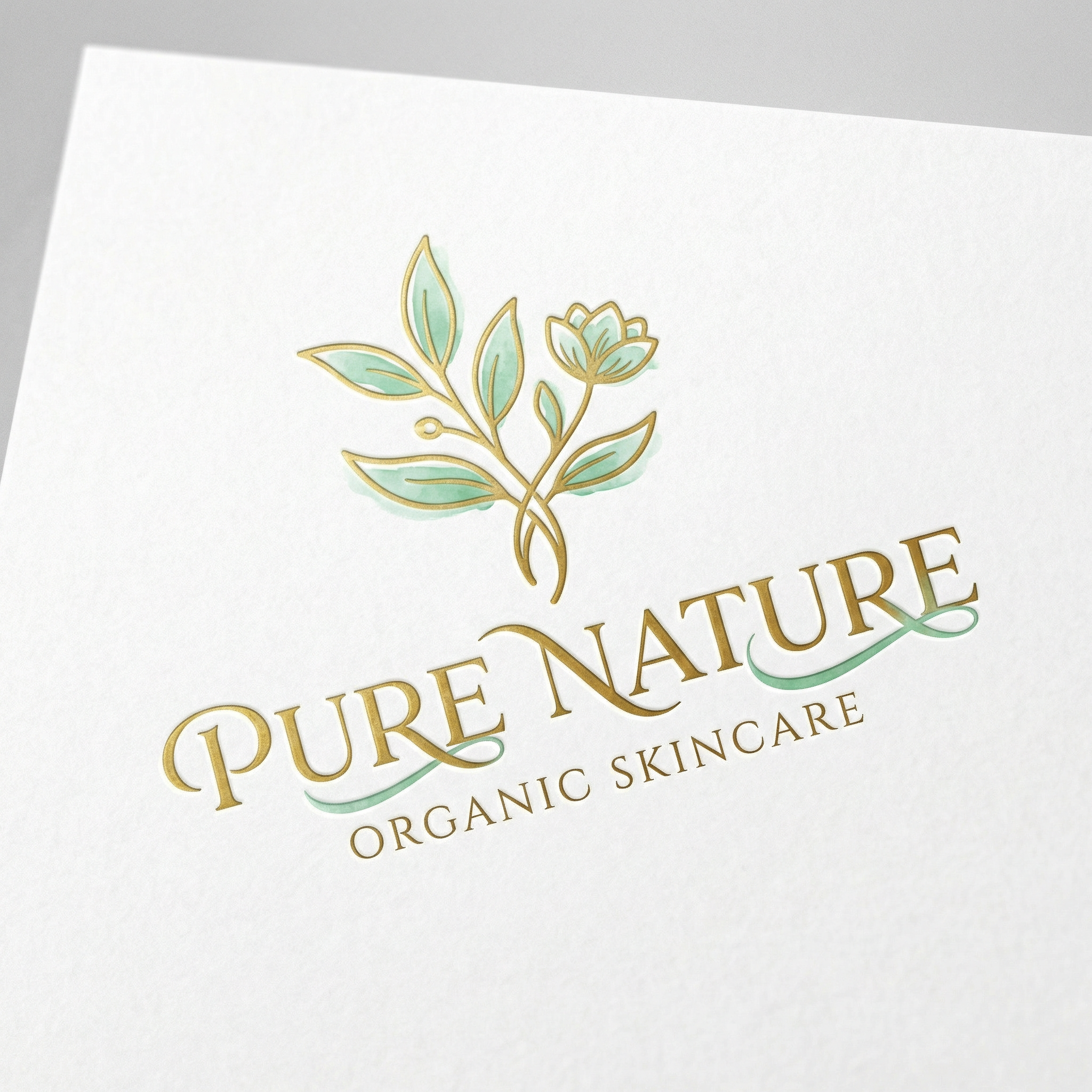 Pure Nature ロゴデザイン